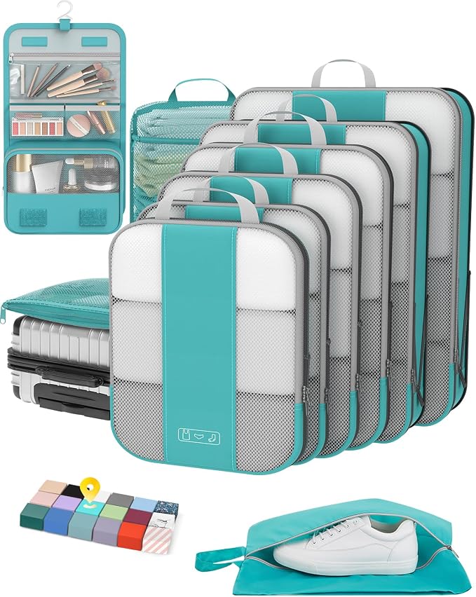 10 Set Compression Packing Cubes by OlarHike