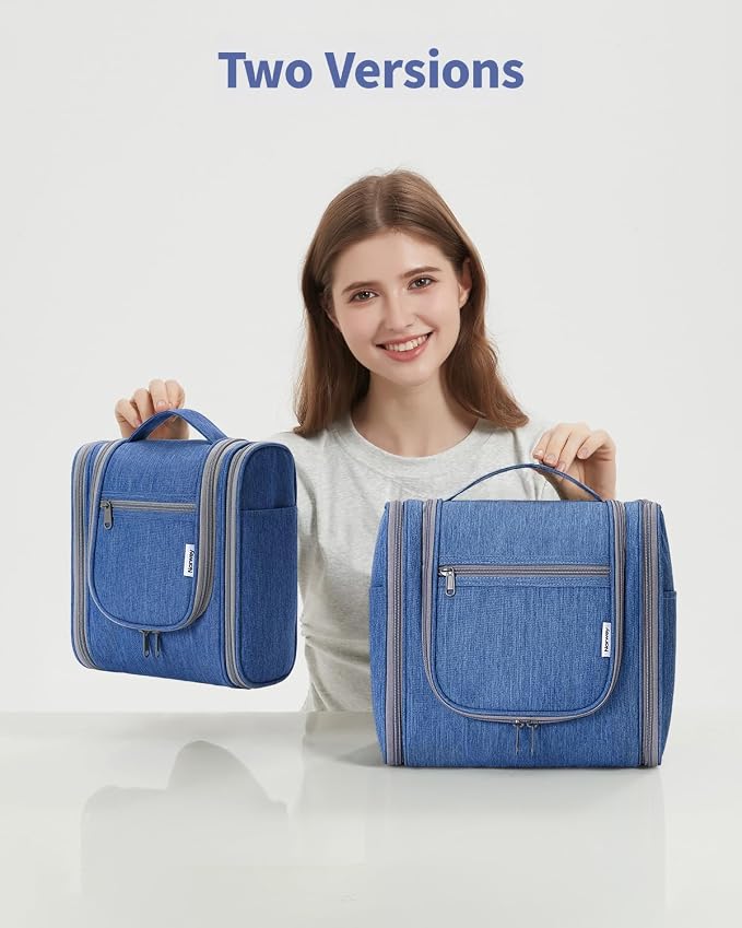 Narwey Small Hanging Travel Toiletry Bag Cosmetic Make up Organizer - Image 7