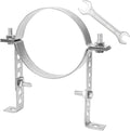 6 Inch Adjustable Vent Wall Strap, Chimney Pipe Support Bracket, Duct Hanger by Marsrut