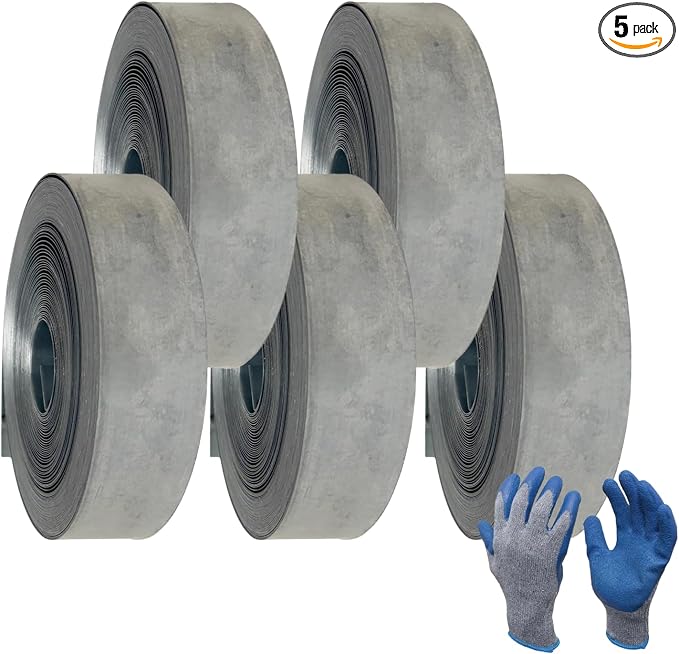 F&L 710-003 Heavy-Duty Metal Strap – 26 Gauge Galvanized Steel, 1-1/2" x 100 ft by CoolingProduct