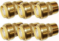 Pex Fitting 1/2" Straight Coupling Push Fit PEX Fittings, Push-to-Connect Copper by HQMPC