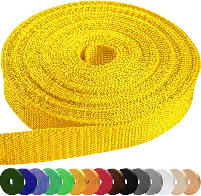 Webbing Strap, 3/4" to 2", 10-50 Yds, EDC gear, backpack repair and pet dog by TECEUM