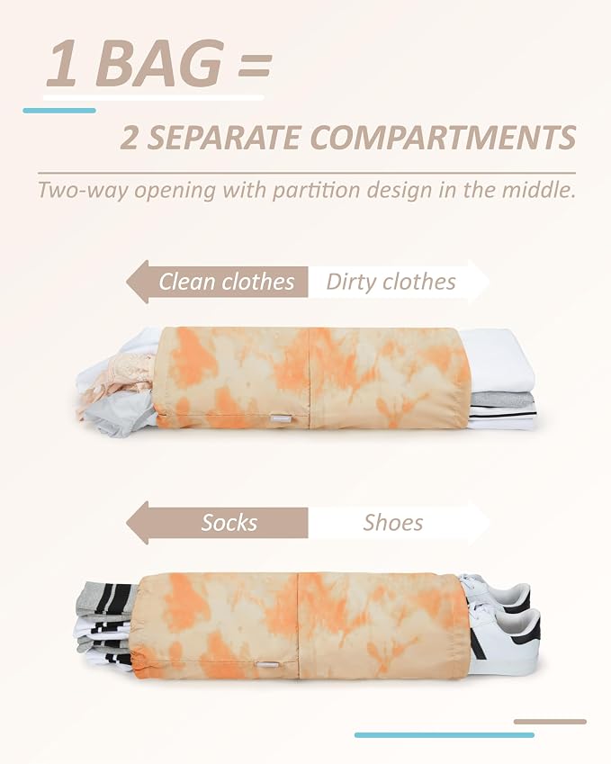BAGSMART 6 Set /4 Set/2 Set Compression Packing Cubes - Image 5