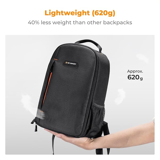 K&F CONCEPT Camera Backpack for Photographers Photography Camera Bag - Image 4