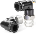 TAILONZ 1/4" x 1/8" NPT Push to Connect Elbow Fitting 20pcs | Copper&Plastic by TAILONZPNEUMATIC