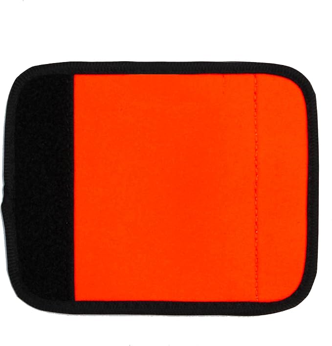 Neoprene Luggage Handle Wrap 5pcs Pack Neon Luggage Tags/Identifiers Bright - Image 2