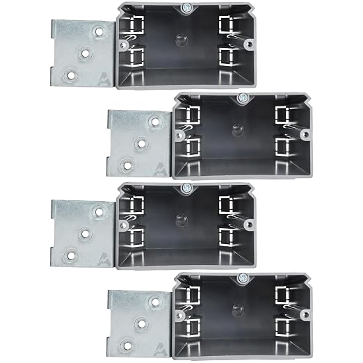 Adjustable 1-Gang Horizontal Electrical Box by AirmontProducts