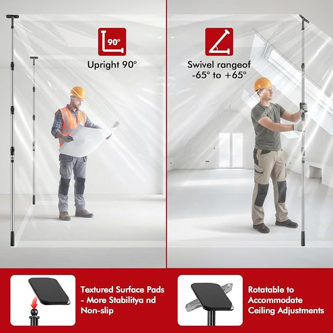 12FT Dust Barrier Poles - Image 3