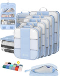 10 Set Compression Packing Cubes by OlarHike