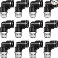 1/4 Push to Connect Fittings npt Thread to 5/16 Air Line Quick | Pneumatic by Unknown