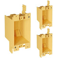 Inlight Single Gang Electrical Outlet Box, 14 Cubic Inch Junction Box, Old Work by Unknown
