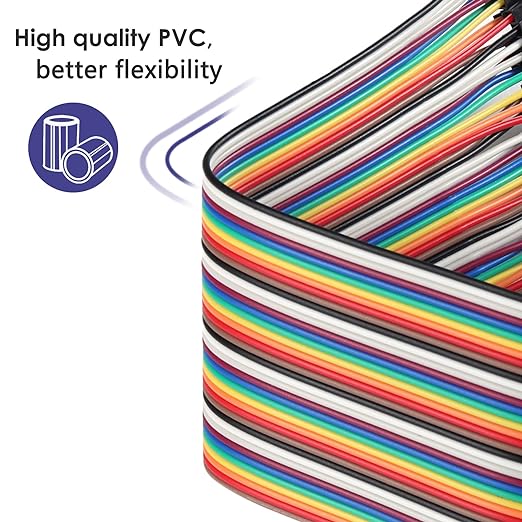 120pcs 30cm Breadboard Jumper Wires Male to Male Multicolored Dupont Wire 11.8 - Image 4