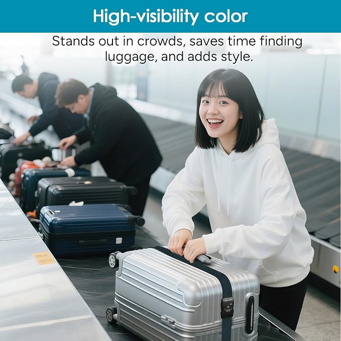 Travel Inspira Luggage Straps for Suitcases - Image 4