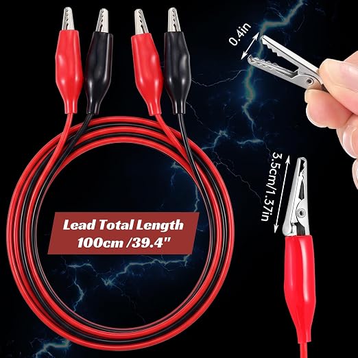 EBOOT 40 Pcs Alligator Clips Electrical - Image 4