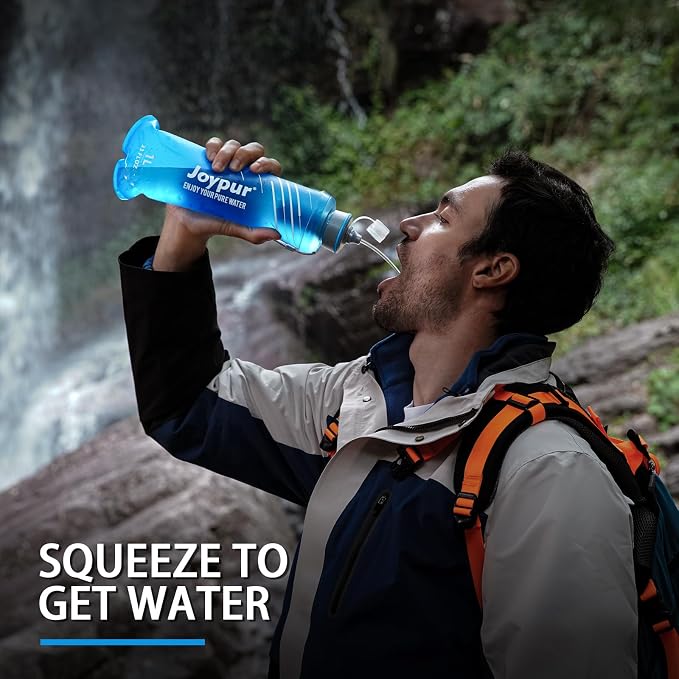 Collapsible Squeeze Water Filter Bottle - 1000ml - Image 5
