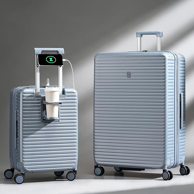 Hard Shell Suitcases Travel Expandable Luggage, 24 Inch Check in Luggage - Image 15
