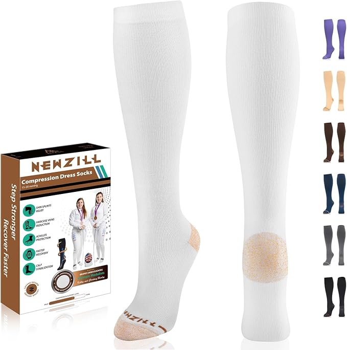 NEWZILL Copper Compression Socks by NEWZILL