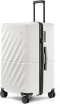 NINETYGO Trunk Luggage 26 Inch, Medium Checked Luggage by NINETYGO
