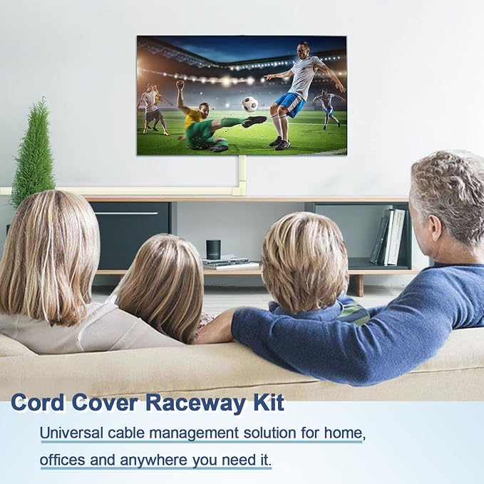 157" Cable Raceway Kit Cord Cover - Image 5