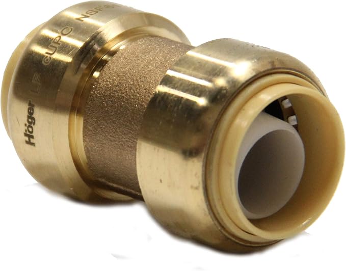 10piece EFIELD 3/4 Inch Straight Coupling Push-Fit Fitting | Connect Pex - Image 9