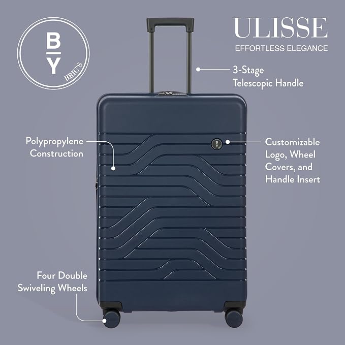 Bric's B|Y Ulisse Spinner Suitcase, Expandable Hard Shell Luggage - Image 2