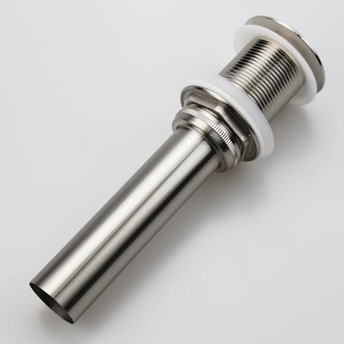 Bathroom Sink Pop Up Drain Assembly Without Overflow Fits 1.57 to 2.36 Inch - Image 2