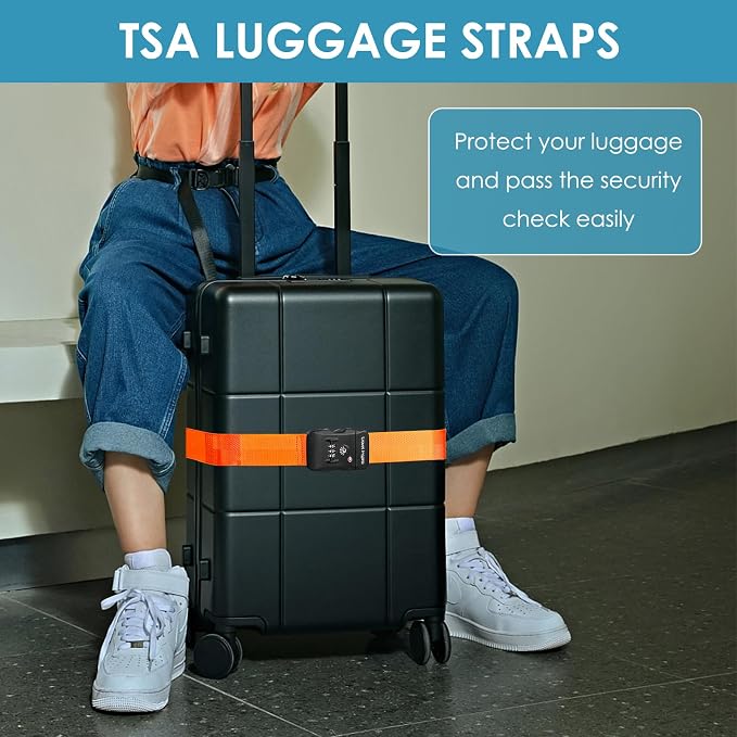 Travel Inspira Luggage Straps for Suitcases - Image 8