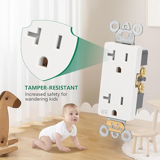 Wengart 20 Amp Weather Resistant Outlet - Image 3