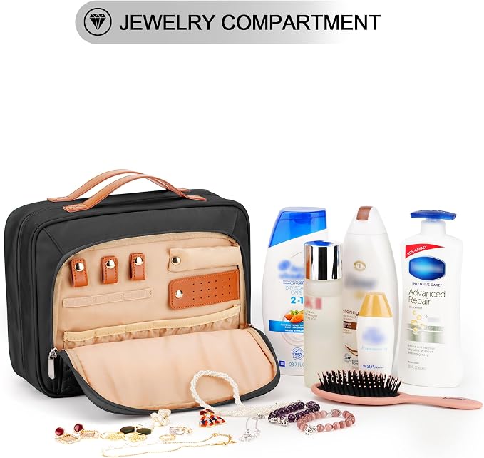 Travel Hanging Toiletry Bag for Women and Men, - Image 7