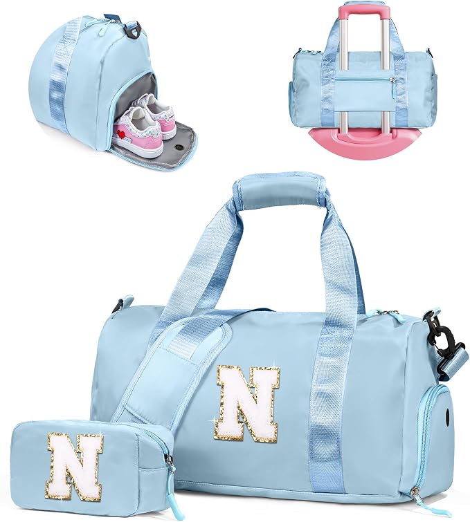 Gift Ideas for Kids Girls-Girl Gym Bag by Vogewood
