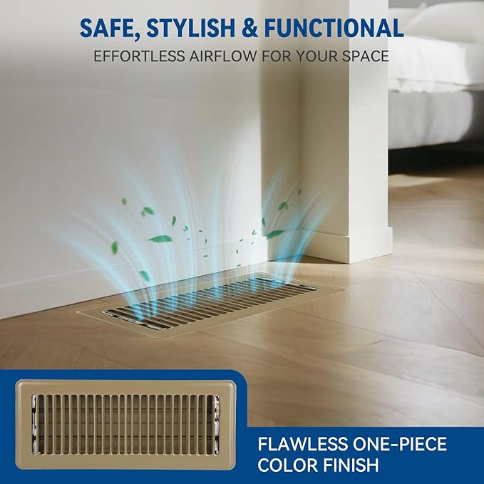 4" x 12" Floor Register Vent Covers 2-Pack - Image 3