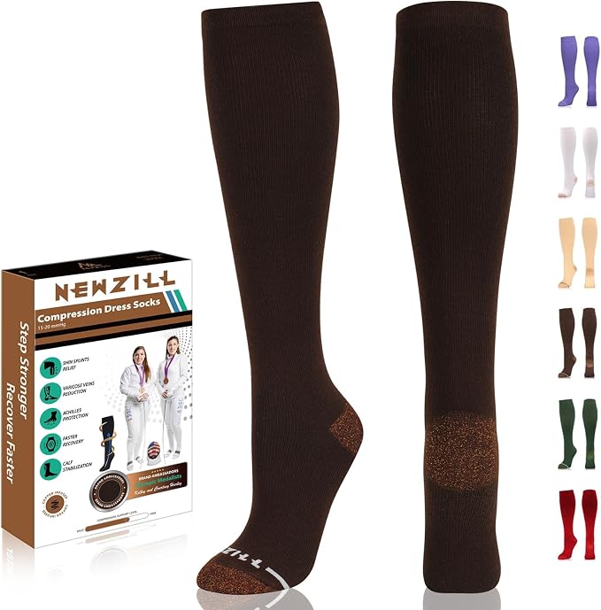 NEWZILL Copper Compression Socks by NEWZILL