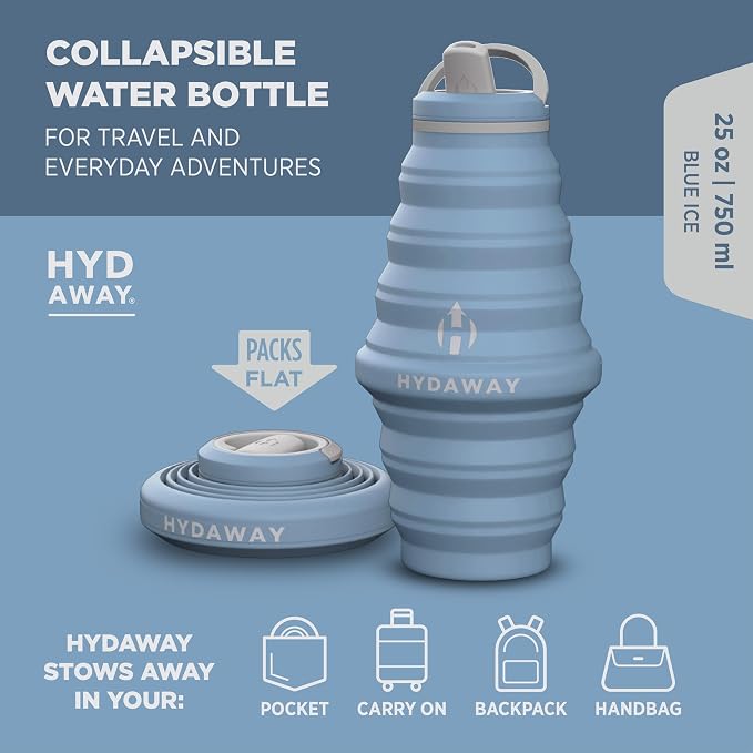 HYDAWAY 25oz Collapsible Water Bottle - Image 2