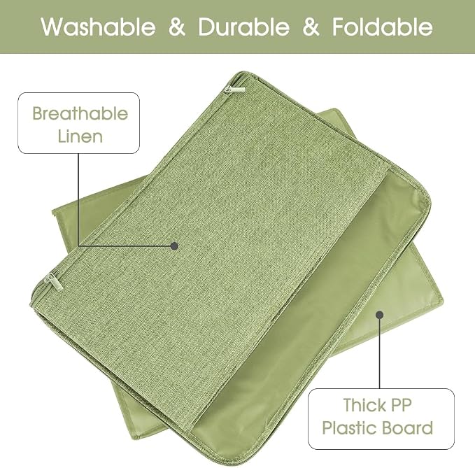 ANMINY Storage Bins with Zipper Lids 51.9 Qt Lidded Fabric Storage Boxes - Image 4