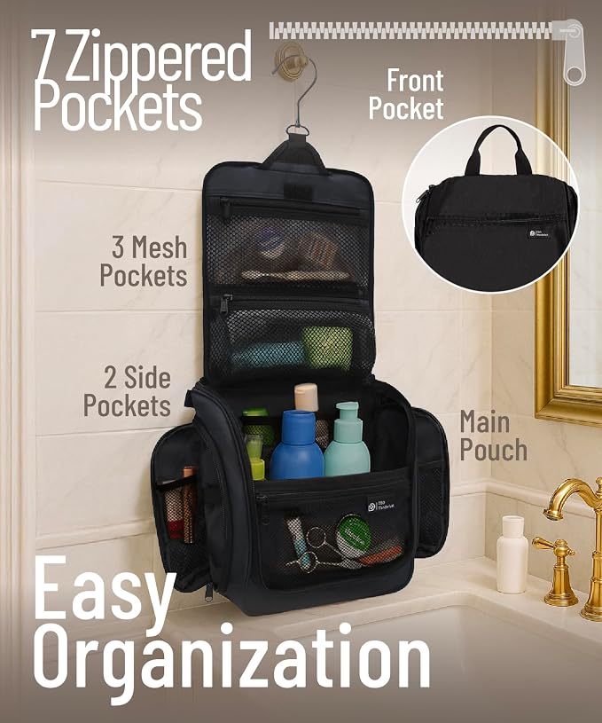 DD D&D Wanderlust D&D Hanging Travel Toiletry Bag - Image 2