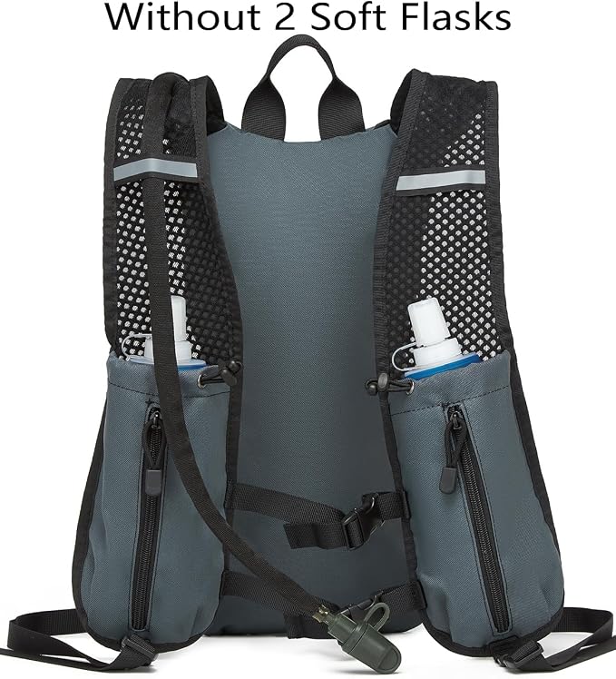 ATBP Insulated Hydration Pack Hiking Water Backpack Running Vest - Image 2
