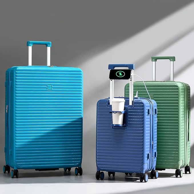Hard Shell Suitcases Travel Expandable Luggage, 24 Inch Check in Luggage - Image 14
