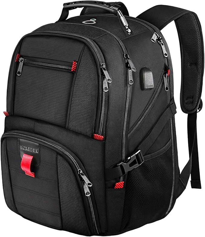 YOREPEK Large Backpack for Men, Extra Large Laptop Backpacks for Men Women by YOREPEK
