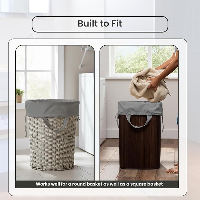 LFH Home Cotton Canvas Extra Large Laundry Bag - Image 7