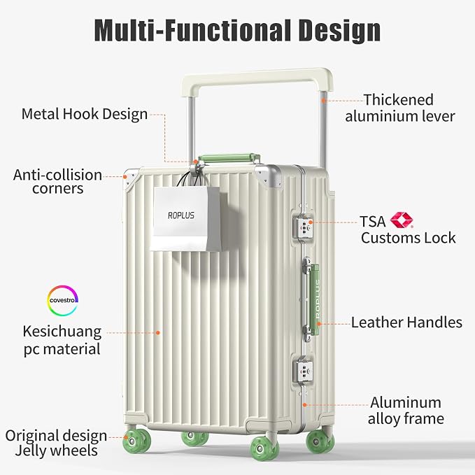 Aluminium Frame Checked-Luggage - Image 2