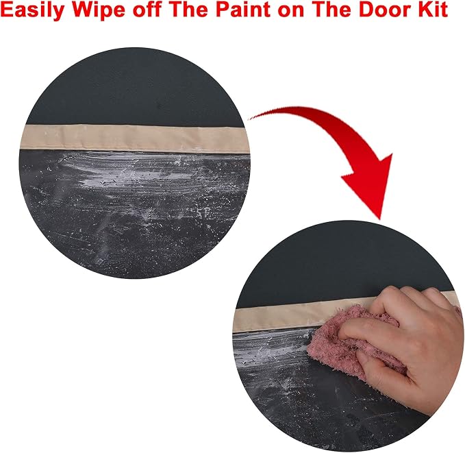 Magnetic Zippered Dust Barrier Door Cover - Image 9