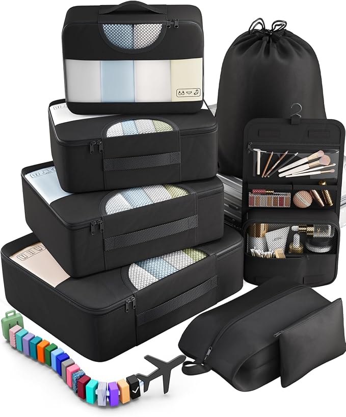 Veken 10 Set/8 Set Packing Cubes by Veken