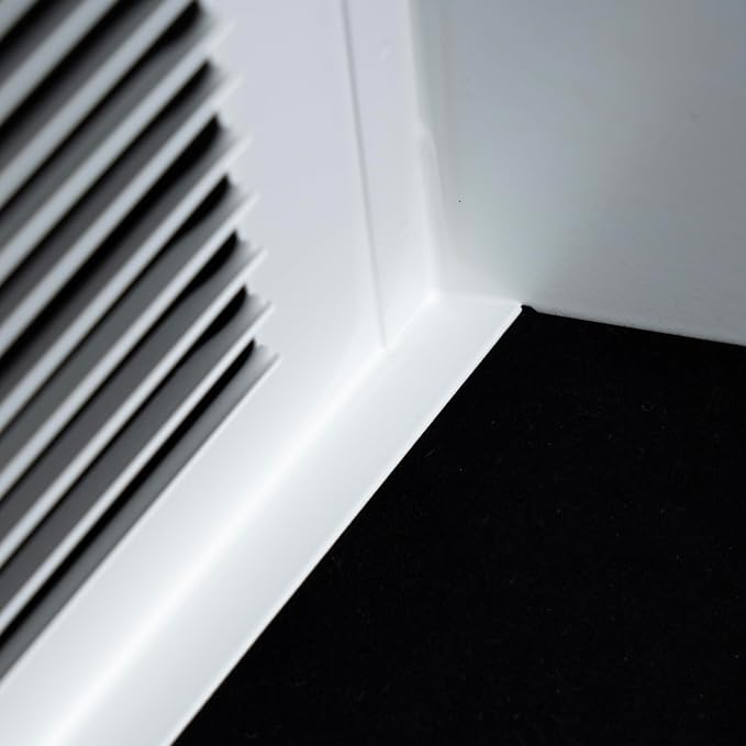 Fits 24x6 Duct Opening | Steel Triangular Baseboard Return Air Grille by Handua - Image 7