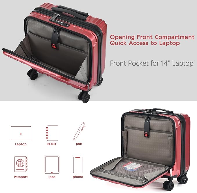 TydeCkare 16" Carry on Luggage - Image 4