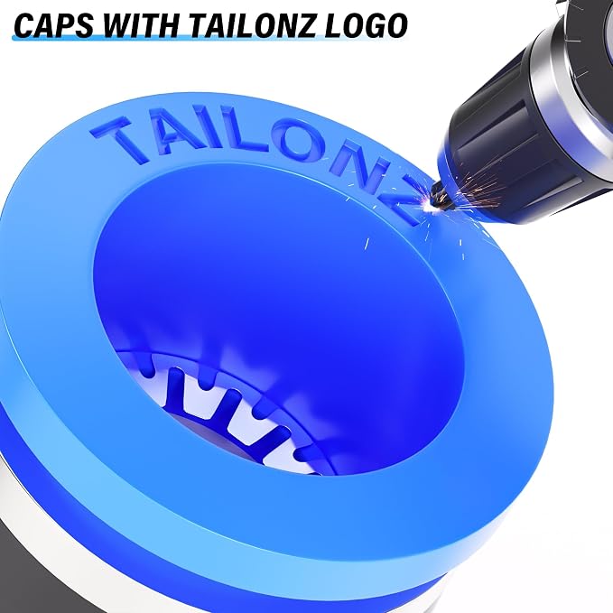 TAILONZ PNEUMATIC 60 pcs Straight Push Connectors Plastic Quick Release - Image 8