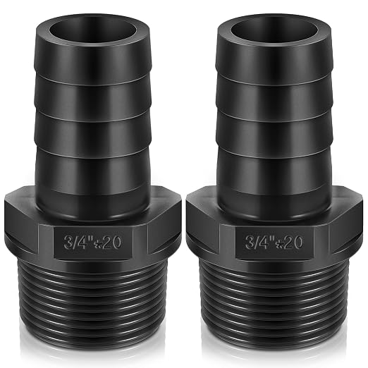 2 Pcs Pool PVC Tube Fitting Barbed Hose Fittings Adapter | Hose Fittings by Innconee