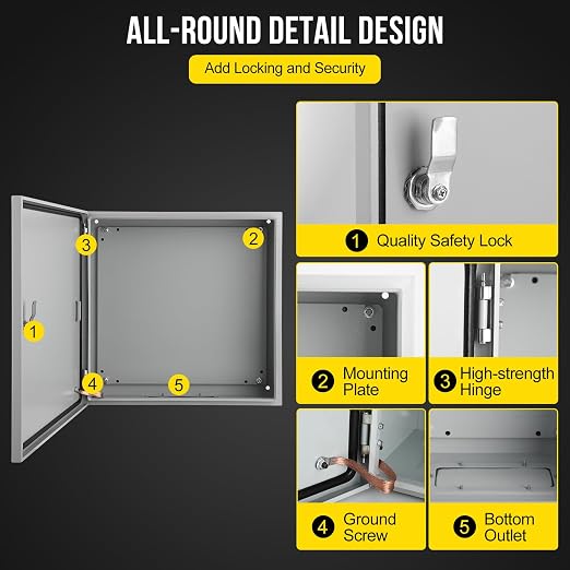 Electrical Box, IP66 Waterproof & Dustproof, Outdoor/Indoor Electrical Junction - Image 4