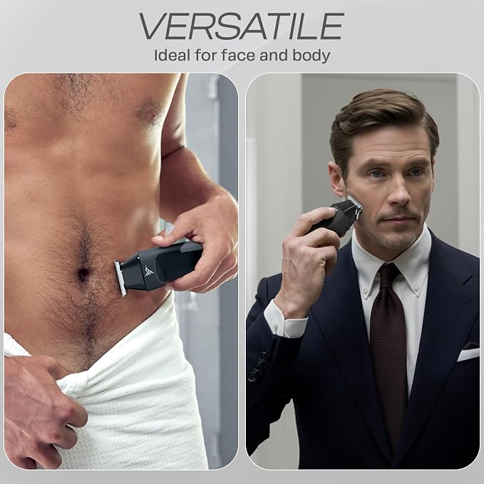 HUMMINGBIRD MK1 Compact Trimmer – Portable Electric Beard & Body Hair Trimmer - Image 5