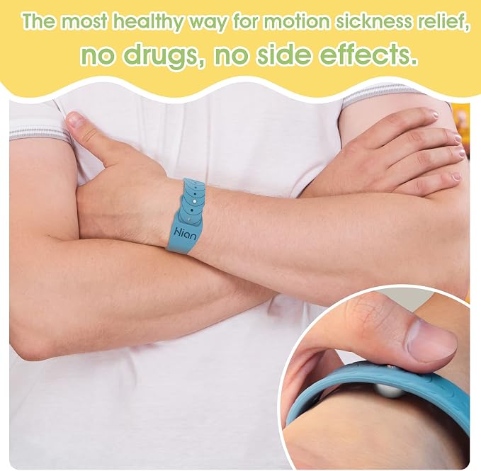 Motion Sickness Bracelets Sea Sickness Wristbands - Image 3