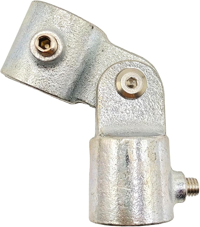 6 Pcs Single Swivel Socket, Adjustable Structural Pipe Fittings 1 Inch OD Steel - Image 9